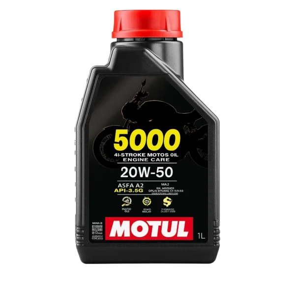 ACEITE MOTUL 5000 20W50 4T 1L AL