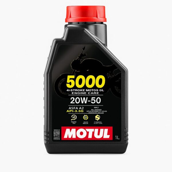 ACEITE MOTUL 5000 20W50 4T 1L AL - Image 2